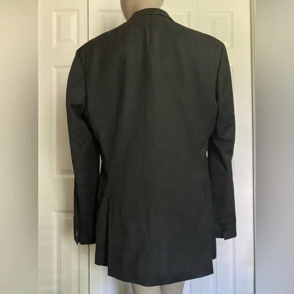 Boss Hugo Boss The Grand Central Gray Blazer Sport Coat Blazer Jacket 46L